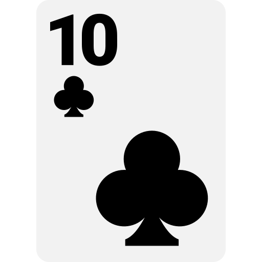 Ten of clubs